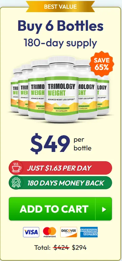 Trimology 6 Bottle Price
